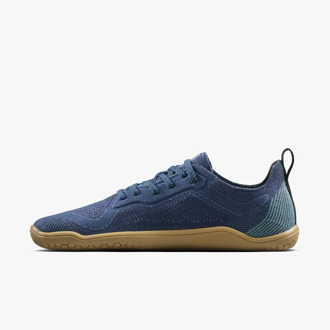 Кроссовки Vivobarefoot Primus Lite Knit Natural — женская модель, тёмно-синий, фото 3