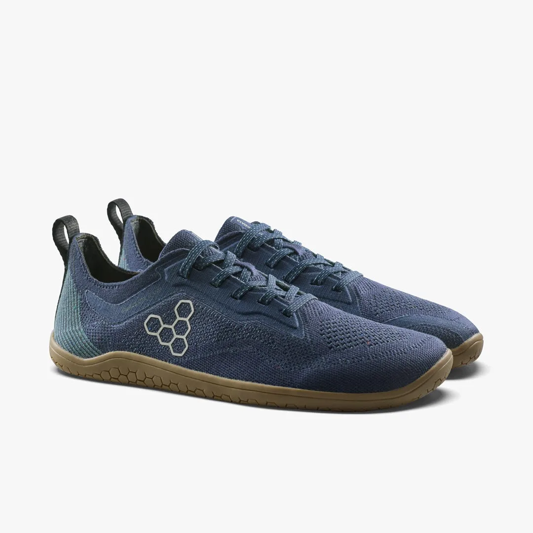 Кроссовки Vivobarefoot Primus Lite Knit Natural — женская модель, тёмно-синий, фото 4