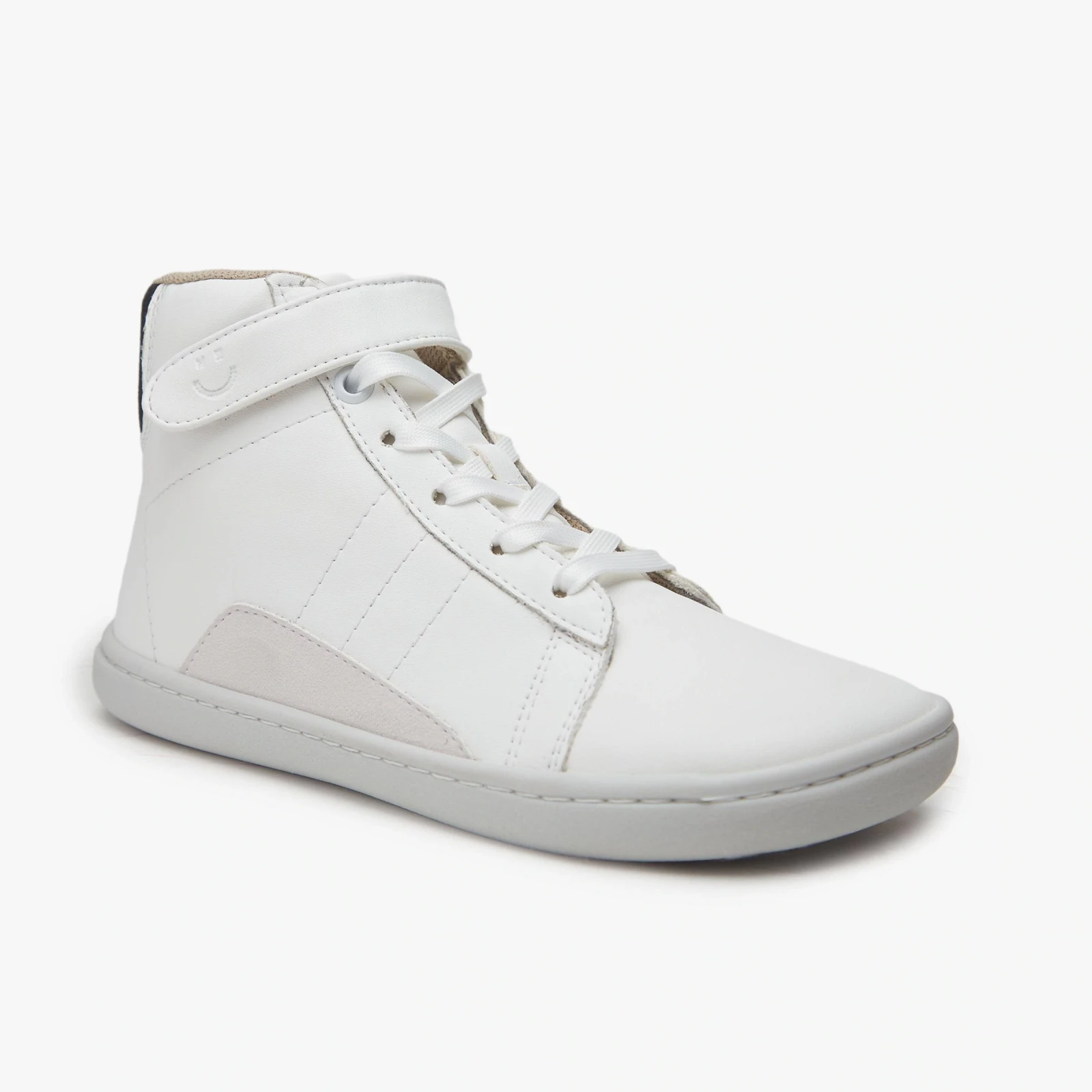Босоногие кеды Origo High-Top Sneakers — белый с отделкой под замшу — фото 1 из 7