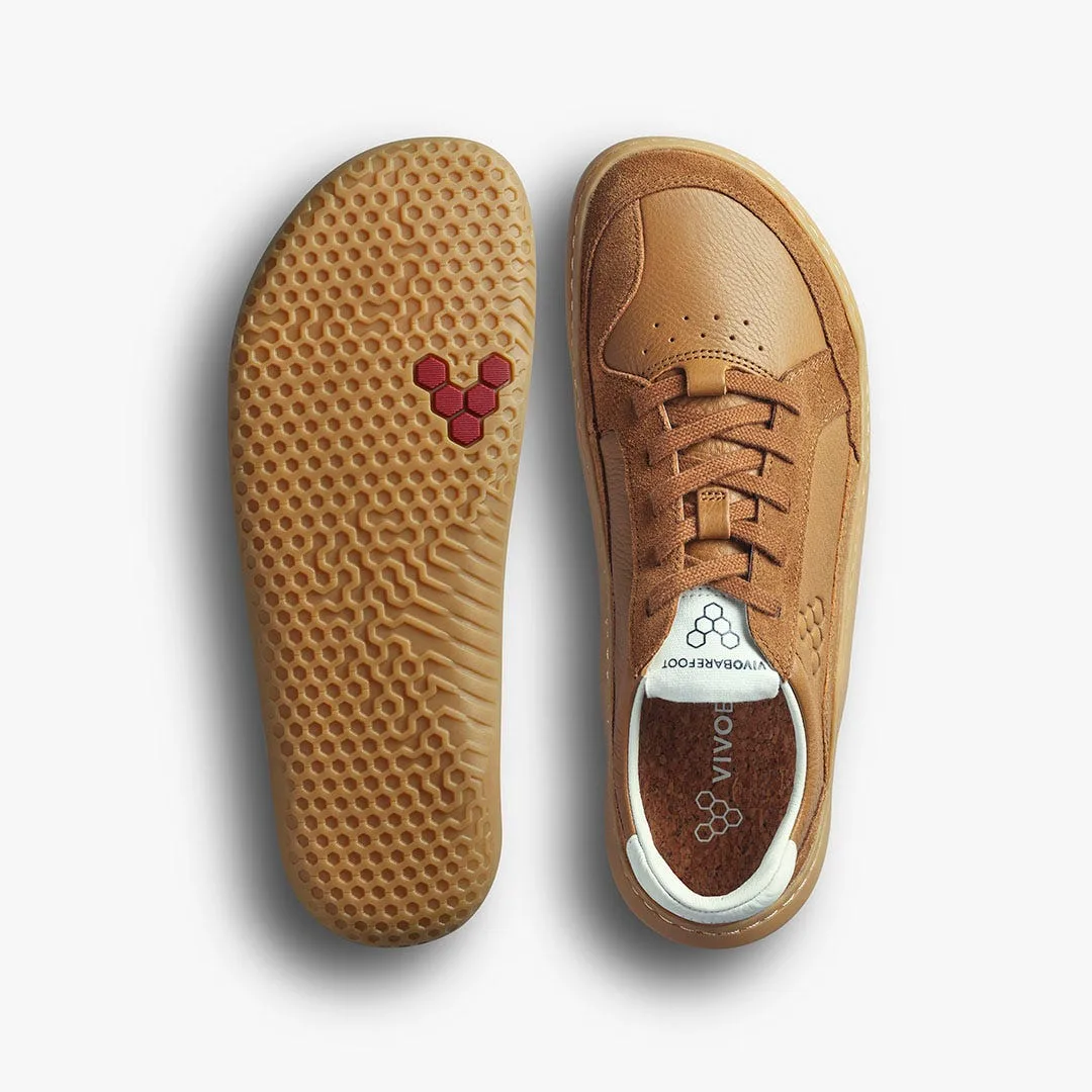 Кроссовки Vivobarefoot Gobi III Sneaker Leather — женская модель, светло-коричневый, фото 2