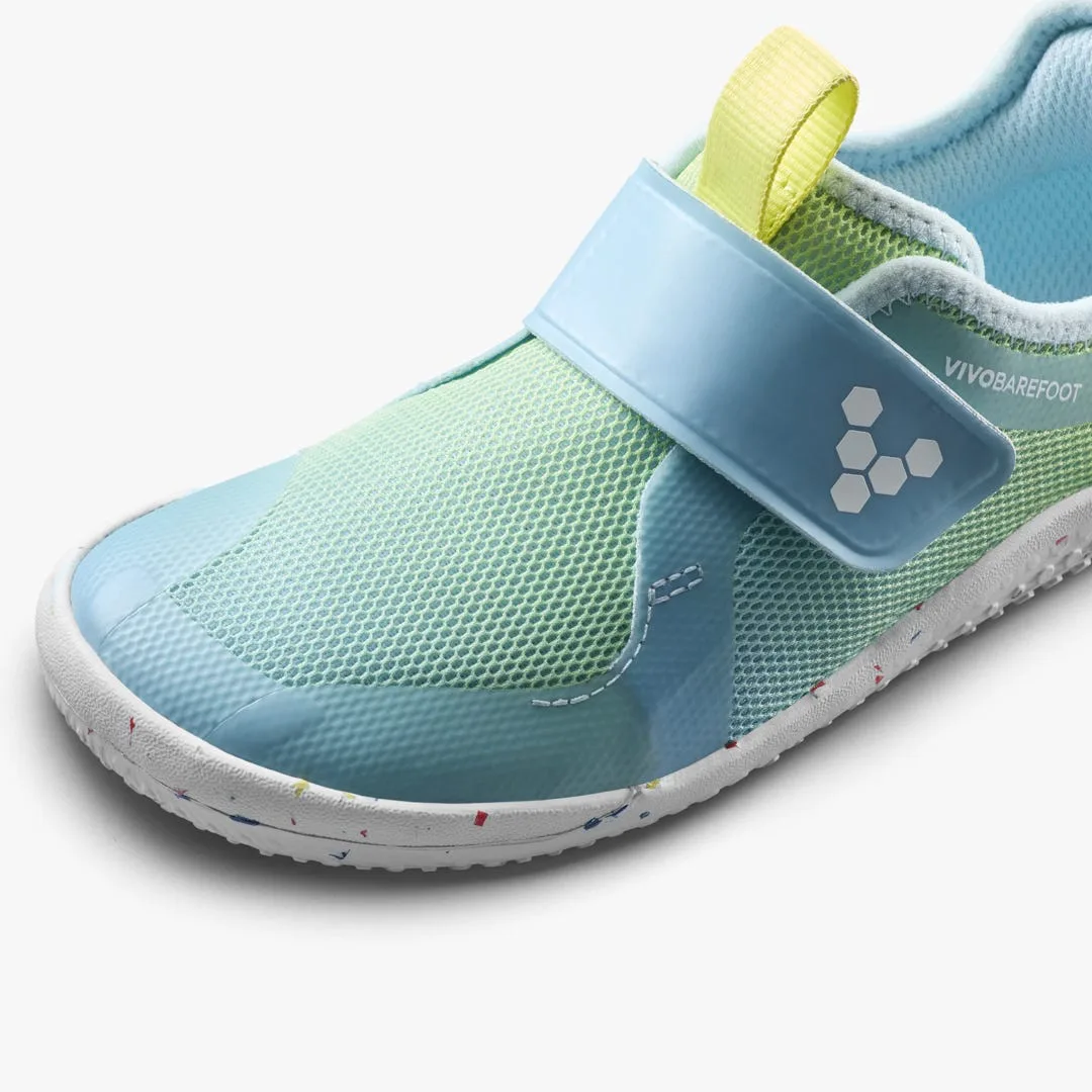 Кроссовки Vivobarefoot Primus Sport IV — для дошкольников, светлый голубовато-зелёный, фото 6