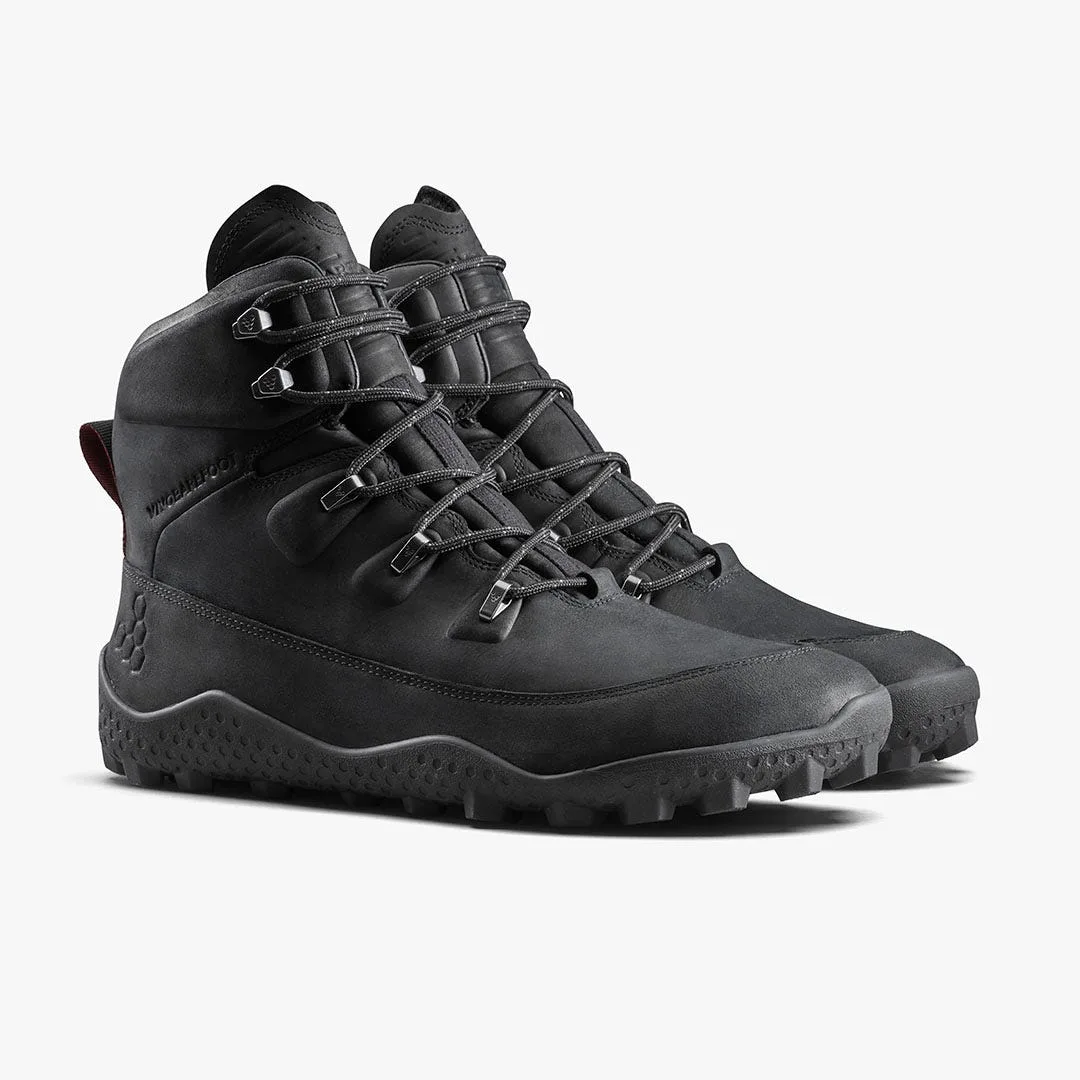 Ботинки Vivobarefoot Tracker Winter III SG — женская модель, чёрный, фото 4