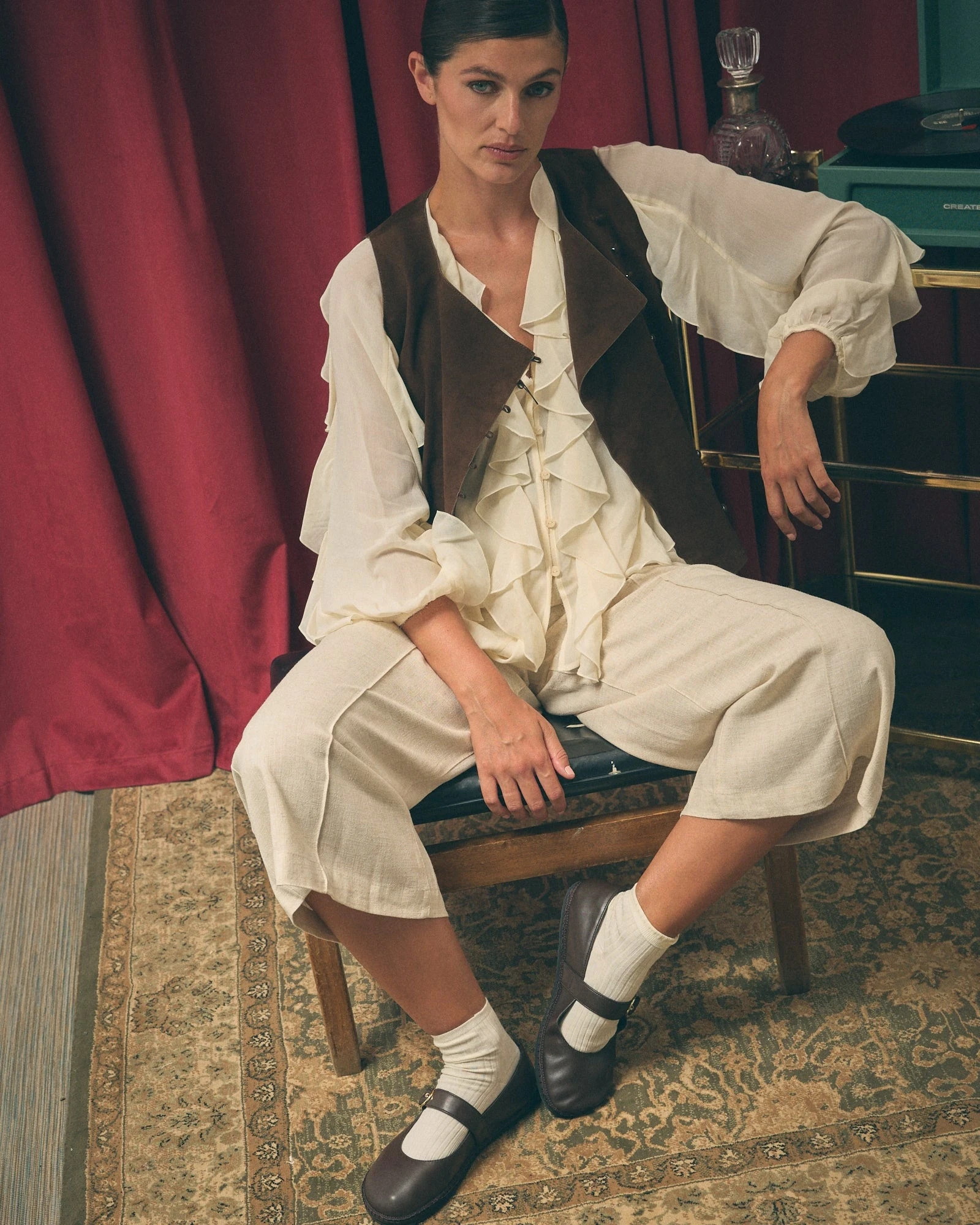 Балетки Barevene Mary Belt Caffé, фото 6