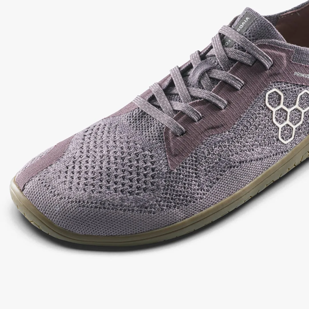 Кроссовки Vivobarefoot Primus Lite Knit Natural — мужская модель, тёмно-серый, фото 6