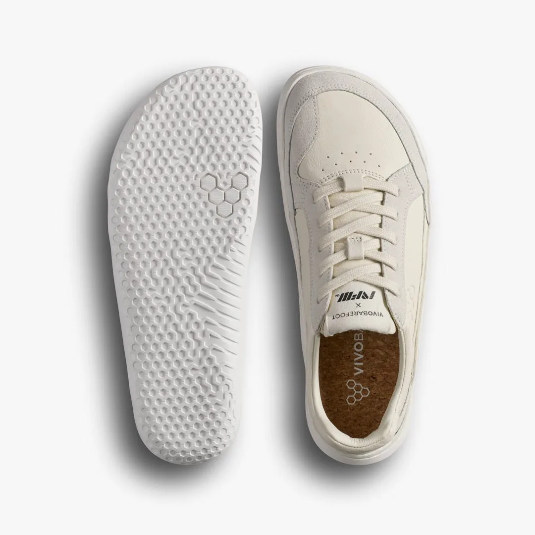 Кроссовки Vivobarefoot Gobi II Sneaker Leather — женская модель, светло-бежевый, фото 3