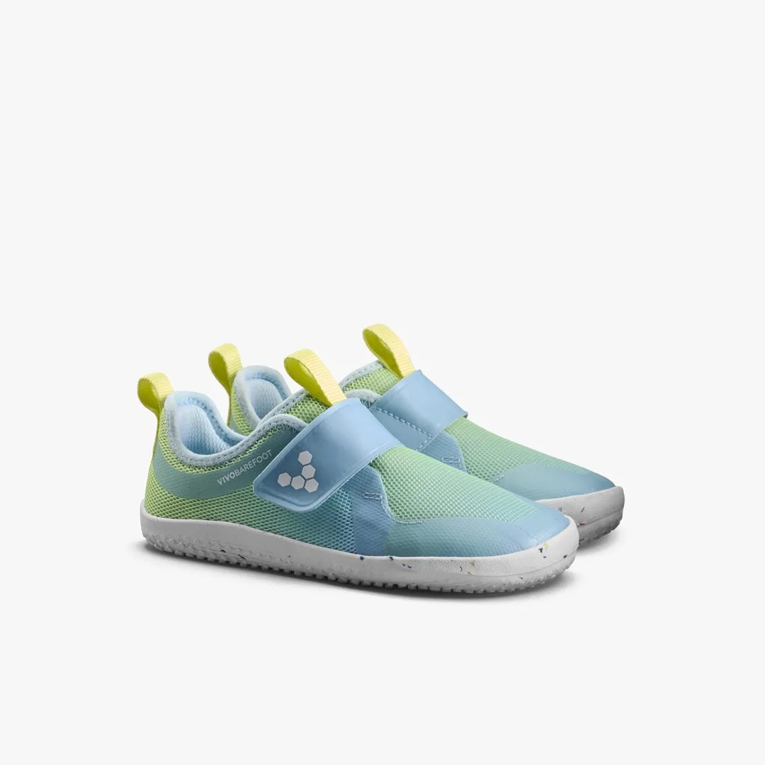 Кроссовки Vivobarefoot Primus Sport IV — для дошкольников, светлый голубовато-зелёный, фото 4